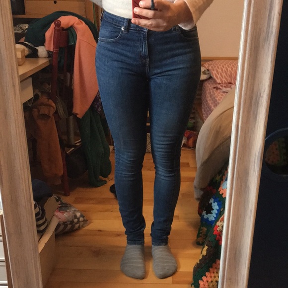 Host pick✨NWOT Calvin Klein skinny mid rise jeans size 26 - Picture 1 of 10